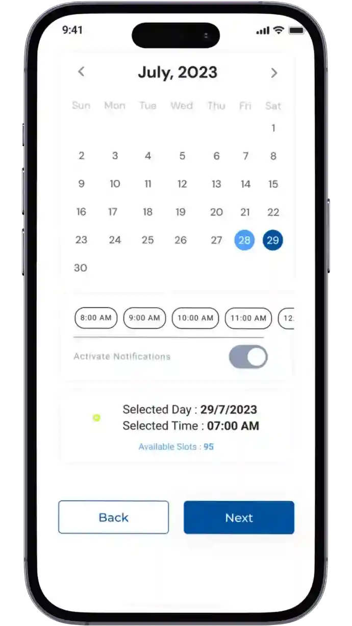 Booking Calendar